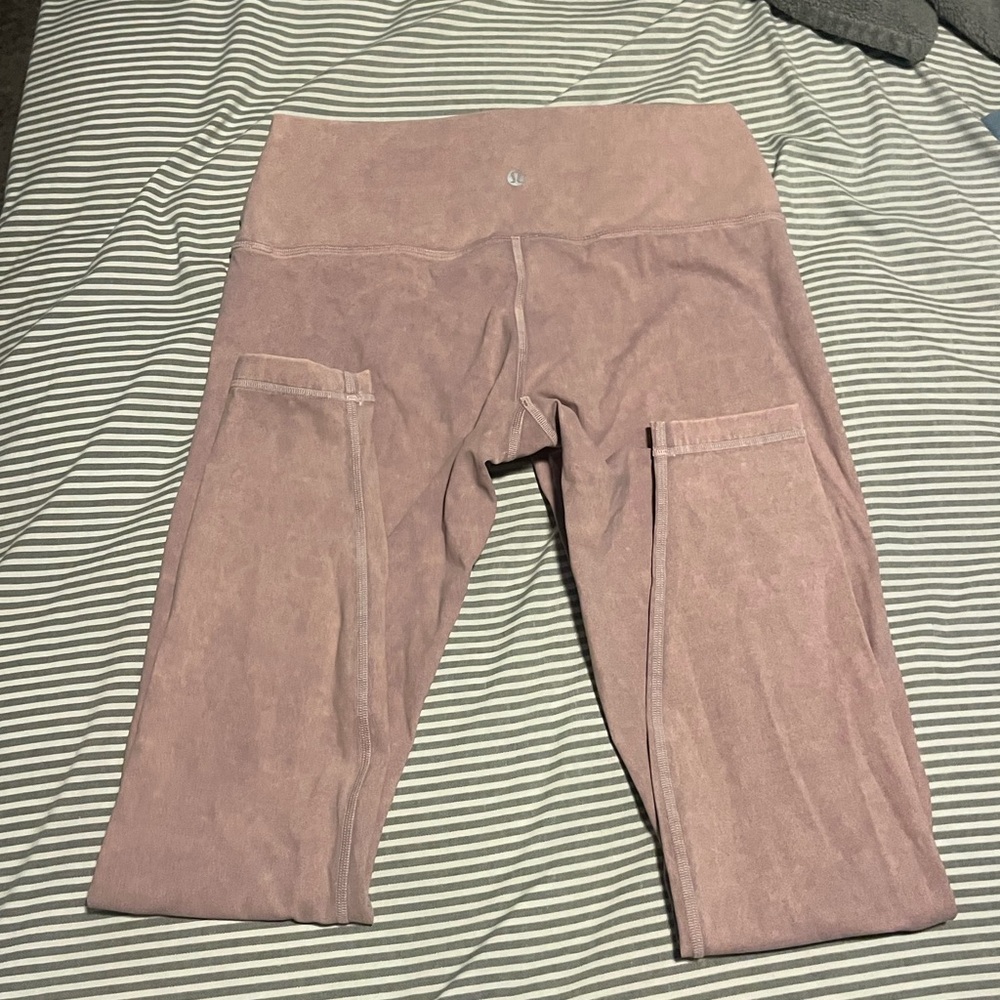Pink/purple lululemon leggings
